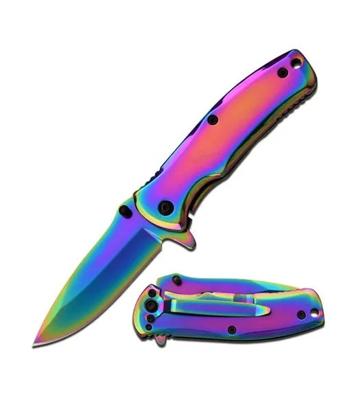 3.5" Closed Spring Assisted Knife