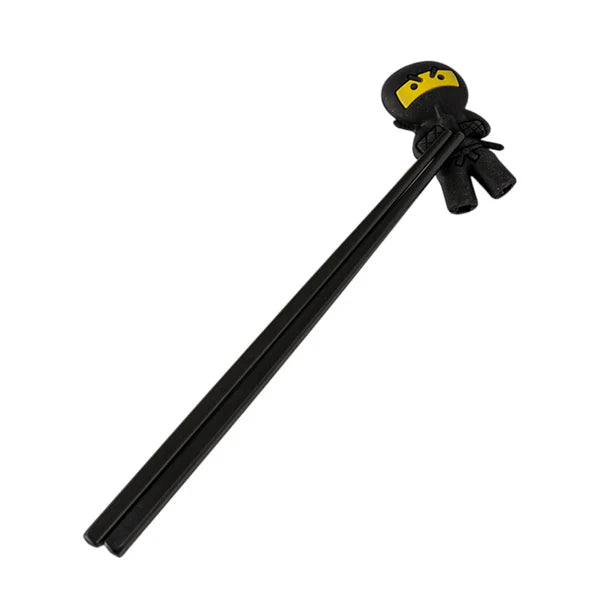 Ninja Training Chopsticks Black Silicone
