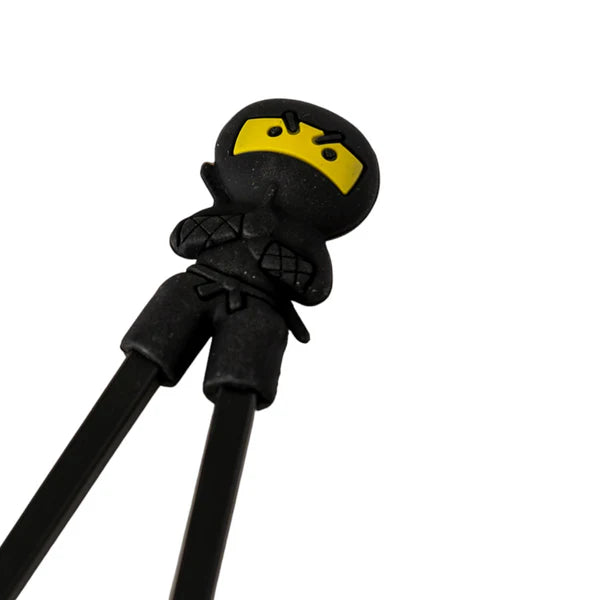 Ninja Training Chopsticks Black Silicone
