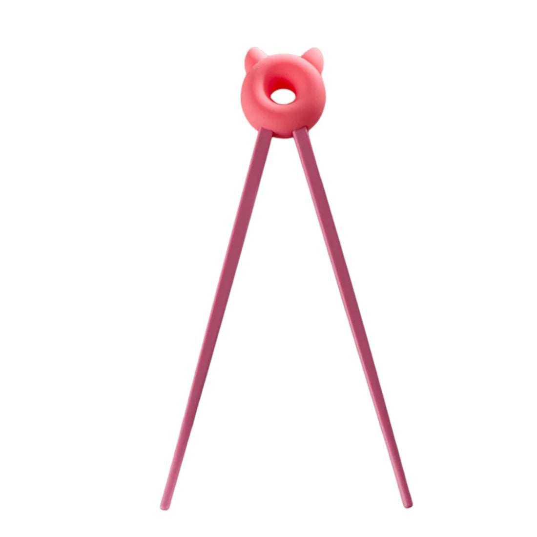 Shiba Inu Dog Training Chopsticks Pink Silicone Topper