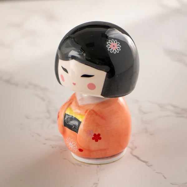 3" Kokeshi Doll Bobble Head