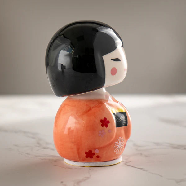 3" Kokeshi Doll Bobble Head