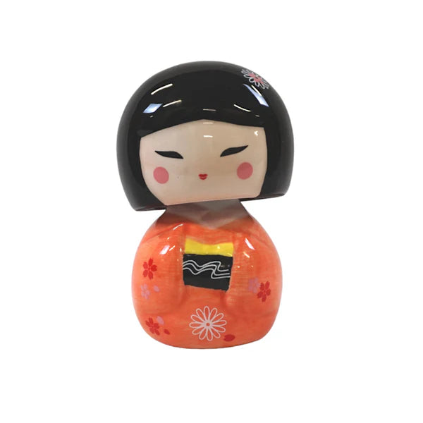 3" Kokeshi Doll Bobble Head