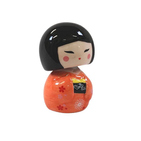 3" Kokeshi Doll Bobble Head