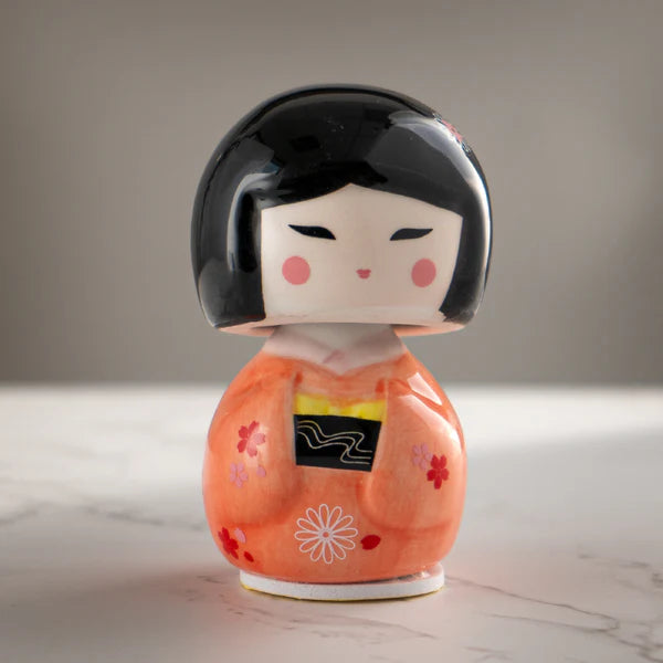 3" Kokeshi Doll Bobble Head