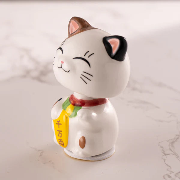 3" Lucky Cat Bobble Head