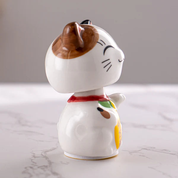3" Lucky Cat Bobble Head