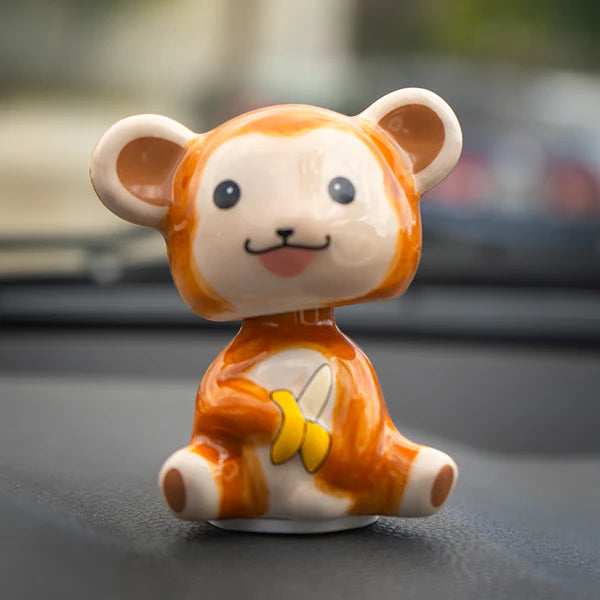 3" Monkey Bobble Head