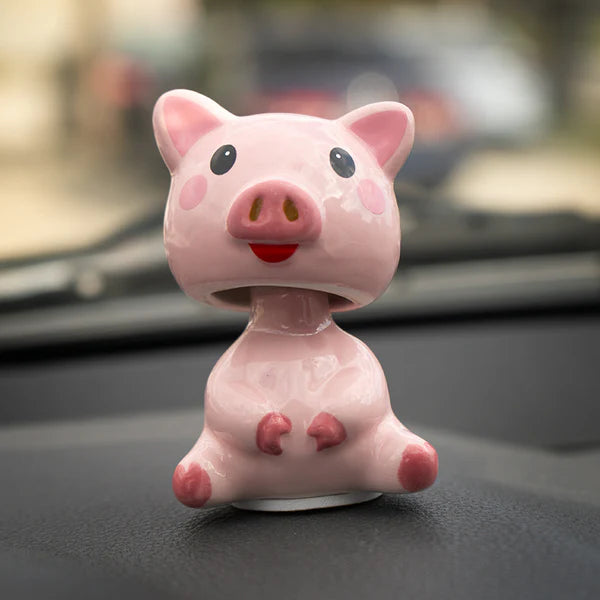 3" Pig Bobble Head