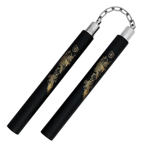 12" Foam Nunchuck W/ Ball Bearing Chain