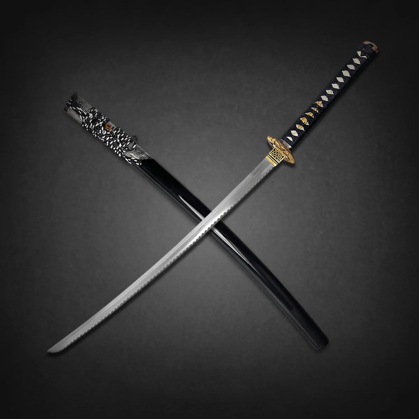 41" 1095 High Carbon Steel Premium Hand Forged Samurai Sword W/Gift Box and Bag