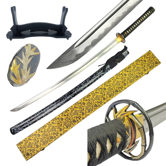 40 1/4" 1095 High Carbon Steel Hand Forged Samurai Sword W/Gift Box