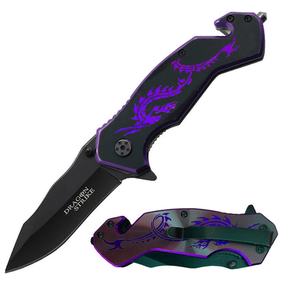 4.75" Closed Spring Assisted Knife (6 Colors)