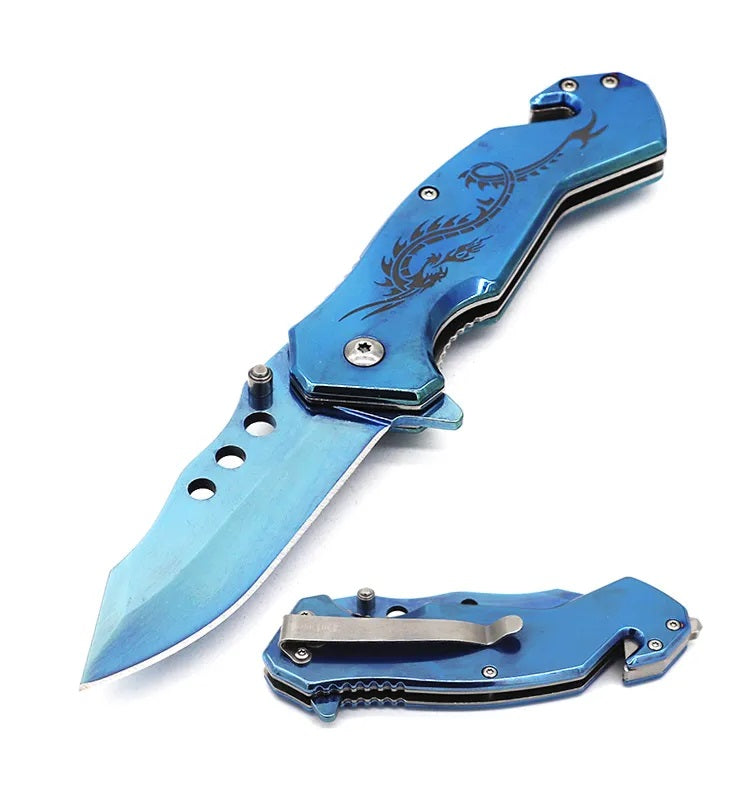 4.75" Closed Spring Assisted Knife (6 Colors)