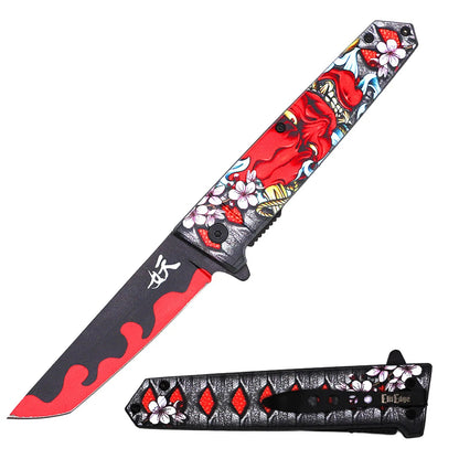 5" Closed Spring Assisted Knife (Anime Inspired)