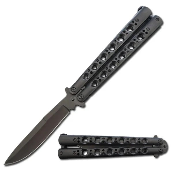 9.5" Overall Butterfly Knife (5 Colors)
