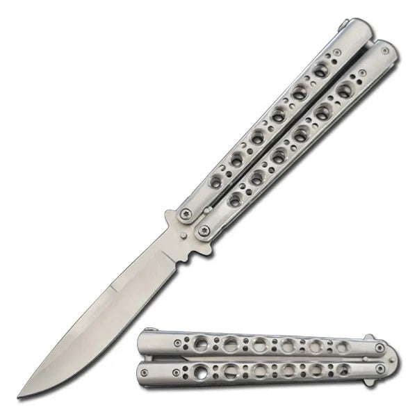9.5" Overall Butterfly Knife (5 Colors)