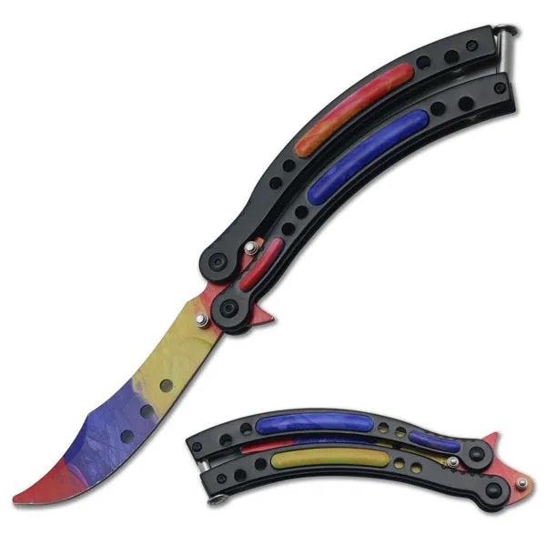 CS:GO/CS2 Butterfly Knife Sharpened (5 Variants) – Mei's Martial Arts