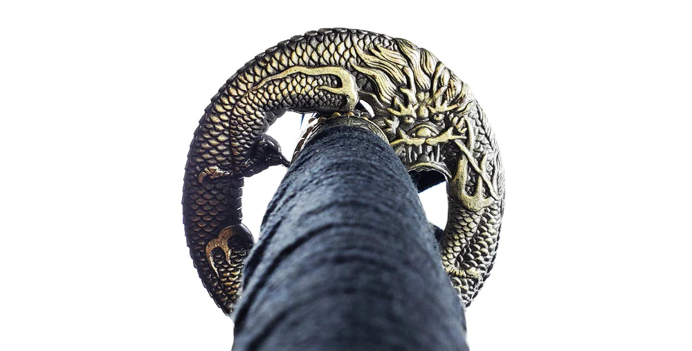 40.5" 1045 Blue Carbon Steel Blade Hand Forged Samurai Sword