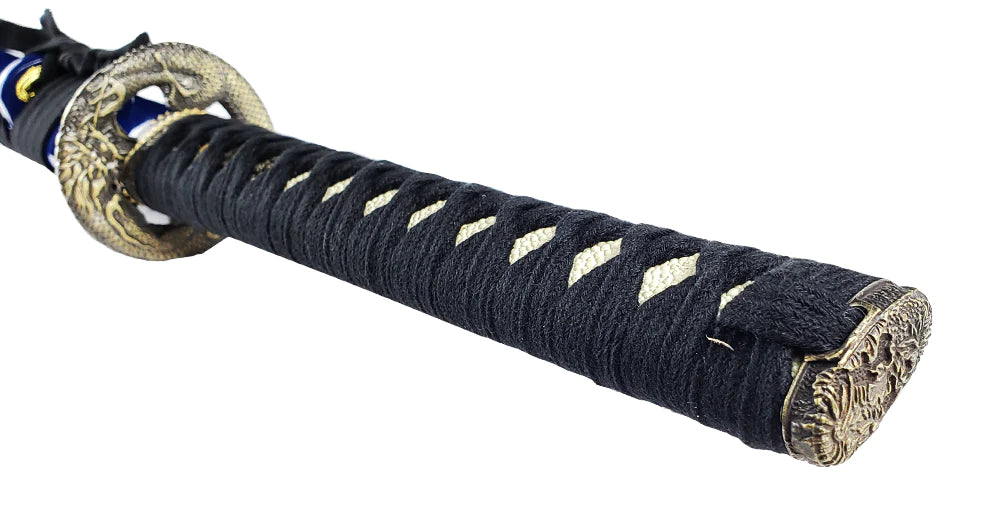 40.5" 1045 Blue Carbon Steel Blade Hand Forged Samurai Sword
