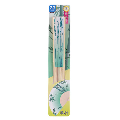 Bamboo Forest Design Paper Folding Fan
