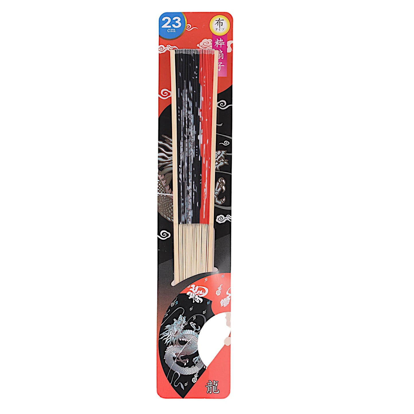 Ryu Dragon Design Paper Folding Fan