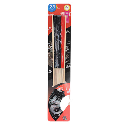 Ryu Dragon Design Paper Folding Fan