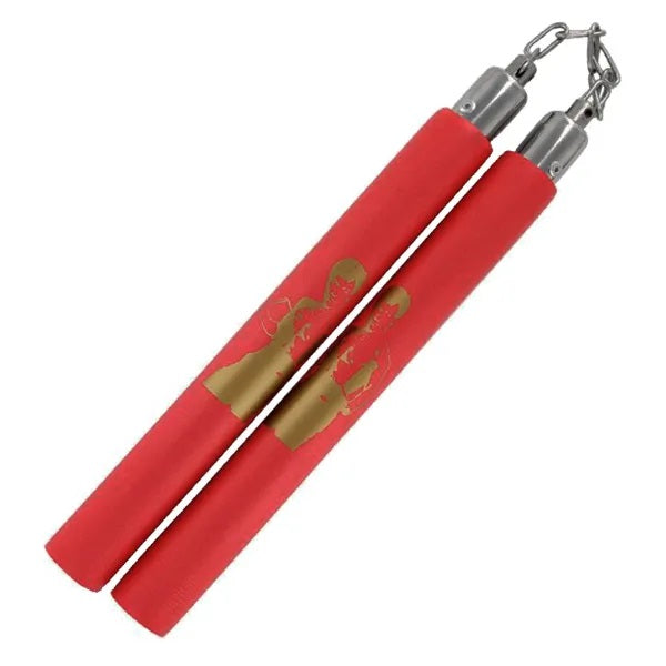 12" Foam Nunchuck W/ Ball Bearing Chain