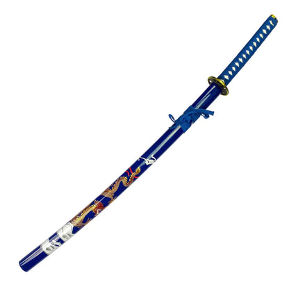42.5" Samurai Sword Dragon Scabbard W/Stand