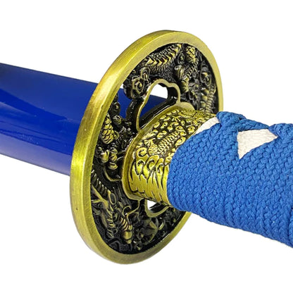 42.5" Samurai Sword Dragon Scabbard W/Stand