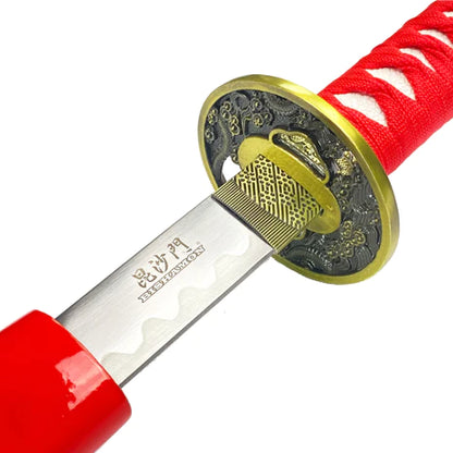 42.5" Samurai Sword Dragon Scabbard W/Stand