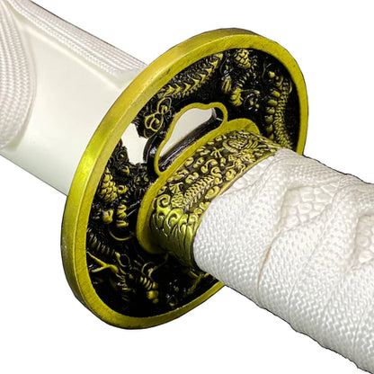 42.5" Samurai Sword Dragon Scabbard W/Stand