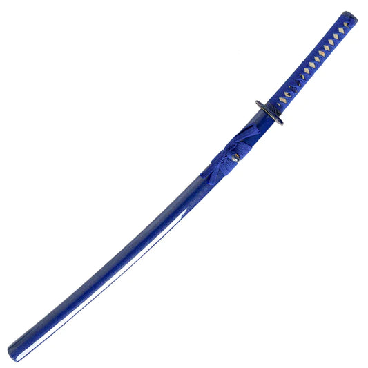 40.25" Blue Damascus Blade Hand Forged Samurai Sword