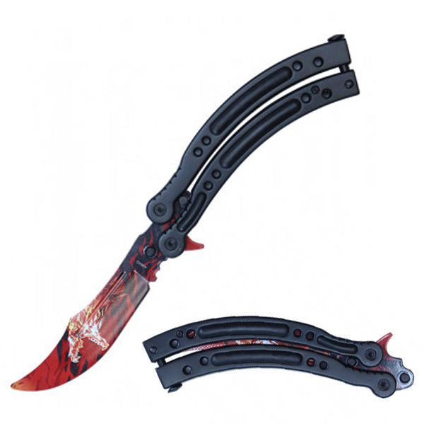 CS:GO/CS2 Butterfly Knife Sharpened (5 Variants) – Mei's Martial Arts