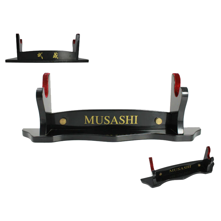 1PC Premium Piano Black Sword Stand